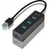 AXAGON HUE-S2B, 4x USB 3.0 CHARGING hub, micro USB nap. konektor, kábel USB-A 30cm AXAGON HUE-S2B, 4x USB 3.0 CHARGING hub, micro USB nap. konektor, kábel USB-A 30cm