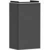 Hansgrohe Xelu Q Umývadlová skrinka, 63x34x27 cm, 1 dvierka, pánty vpravo, matná sivá/matná biela 54016700-HG Hansgrohe Xelu Q Umývadlová skrinka, 63x34x27 cm, 1 dvierka, pánty vpravo, matná sivá/matná biela 54016700-HG