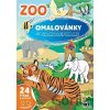 Omaľovánky A4 so samolepkami ZOO Omaľovánky A4 so samolepkami ZOO