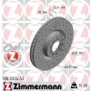 Brzdový kotúč ZIMMERMANN 100.3324.52 Brzdový kotúč ZIMMERMANN 100.3324.52
