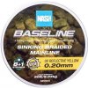 Nash Splietaná Šnúra Baseline Sinking Braid UV Yellow 1200 m - 0,20 mm 9,07 kg Nash Splietaná Šnúra Baseline Sinking Braid UV Yellow 1200 m - 0,20 mm 9,07 kg