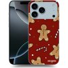 Picasee silikónový čierny obal pre Apple iPhone 17 Pro Max - Gingerbread 2 Picasee silikónový čierny obal pre Apple iPhone 17 Pro Max - Gingerbread 2