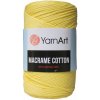 Špagát Macrame Cotton Svetlá žlta 754 Špagát Macrame Cotton Svetlá žlta 754