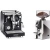 La Pavoni Cellini Classic, black + Eureka Mignon Specialita Compatto, CR chrome La Pavoni Cellini Classic, black + Eureka Mignon Specialita Compatto, CR chrome