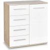 Halmar Komoda Lima II, biela / dub sonoma Halmar Komoda Lima II, biela / dub sonoma