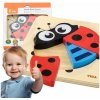 Viga Toys VIGA Prvé detské drevené puzzle Beruška Viga Toys VIGA Prvé detské drevené puzzle Beruška