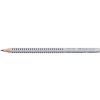 FABER-CASTELL ceruzka Jumbo GRIP, HB - strieborná FABER-CASTELL ceruzka Jumbo GRIP, HB - strieborná