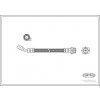 Brzdová hadica CORTECO 19035051