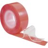 TOOLCRAFT 886516 obojstranná lepiaca páska červená (d x š) 1.5 m x 19 mm 1 ks; 886516 TOOLCRAFT 886516 obojstranná lepiaca páska červená (d x š) 1.5 m x 19 mm 1 ks; 886516