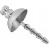 Penisplug – kovový, vrúbkovaný dilatátor (strieborný) Penisplug – kovový, vrúbkovaný dilatátor (strieborný)
