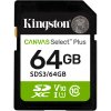 Kingston Technology Canvas Select Plus Gen3 64 GB SD UHS-I Třída 10 Kingston Technology Canvas Select Plus Gen3 64 GB SD UHS-I Třída 10