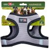 COBBYS PET Sieťový vestový postroj sivý S 36-41cm COBBYS PET Sieťový vestový postroj sivý S 36-41cm
