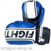 Boxerské rukavice - Fighter - Basic Stripe - čierna/modrá Boxerské rukavice - Fighter - Basic Stripe - čierna/modrá