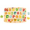 Hape vkladacie puzzle veľká abeceda pastelová