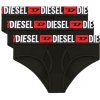 SPODNÁ BIELIZEŇ DIESEL OXY-D-CORE-3PACK UNDERPANTS BLACK SPODNÁ BIELIZEŇ DIESEL OXY-D-CORE-3PACK UNDERPANTS BLACK