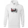 Cestovná enduro červená - Mikina pánska Cape s kapucňou - 3XL ( Biela ) Cestovná enduro červená - Mikina pánska Cape s kapucňou - 3XL ( Biela )