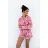Pyžamko z jemného flanelu Sensis Kenzie ružová XL Pyžamko z jemného flanelu Sensis Kenzie ružová XL