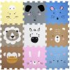 Humbi penová podložka – vzdelávacie puzzle so zvieratkami 120 × 120 cm, 9 dielov Humbi penová podložka – vzdelávacie puzzle so zvieratkami 120 × 120 cm, 9 dielov