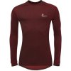 Klimatex Pánské funkční triko Arvid Klimafeel Vínová