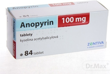Anopyrin 100 mg tbl.84 x 100 mg