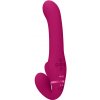 Vive AI ružové strapless strap-on dildo s tlakovým om 23,5 x 4,2 cm Vive AI ružové strapless strap-on dildo s tlakovým om 23,5 x 4,2 cm