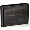 Pánska kožená peňaženka Bugatti Atlanta small black Pánska kožená peňaženka Bugatti Atlanta small black