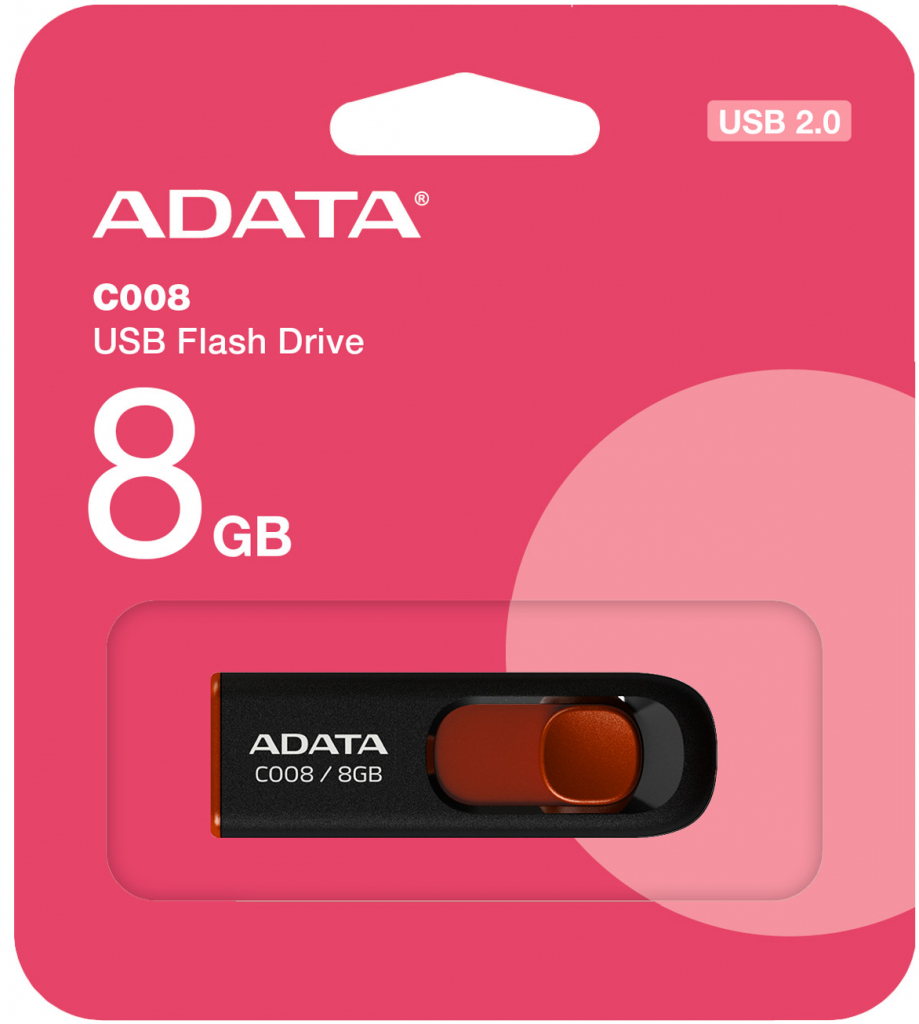 ADATA DashDrive Classic C008 8GB AC008-8G-RKD