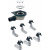 GEBERIT - Setaplano Souprava pro hrubou montáž ke vaničce, výška vodního uzávěru 50 mm, d50 mm, 6 noh (154.013.00.1)