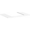 Doska pod umývadlo Hansgrohe Xelu Q 78x1,6x55 cm biela lesklá 54094050 Doska pod umývadlo Hansgrohe Xelu Q 78x1,6x55 cm biela lesklá 54094050