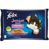 Felix Fantastic Junior kura a losos želé 4 x 85 g Felix Fantastic Junior kura a losos želé 4 x 85 g