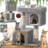 Nízky škrabadlo, pelech, podložky na škrabanie, stĺpik na škrabanie, veža pre mačky MB Feandrea 61 - 100 cm Nízky škrabadlo, pelech, podložky na škrabanie, stĺpik na škrabanie, veža pre mačky MB Feandrea 61 - 100 cm