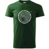 50 rokov - Letokruhy - Klasické pánske tričko vyššej gramáže - 2XL ( Fľaškovozelená ) 50 rokov - Letokruhy - Klasické pánske tričko vyššej gramáže - 2XL ( Fľaškovozelená )
