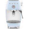 Smeg Pákový kávovar 50's Retro Style s tlakomerom, ECF03, 15 barov, pastelovo modrý ECF03PBEU Smeg Pákový kávovar 50's Retro Style s tlakomerom, ECF03, 15 barov, pastelovo modrý ECF03PBEU