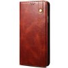 Peňaženkové puzdro Wax case hnedé – Vivo X90 Pro Peňaženkové puzdro Wax case hnedé – Vivo X90 Pro