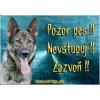 Pozorpes.sk, výstražná tabuľka (Nemecký ovčiak) Pozorpes.sk, výstražná tabuľka (Nemecký ovčiak)