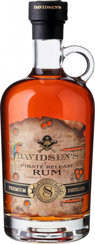 Davidsen\'s Pirate Release 40% 0,7 l (čistá fľaša)