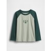 GAP Baby tričko s logom Zelená 4YRS Zelená Zelená GAP Baby tričko s logom Zelená 4YRS Zelená Zelená
