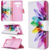 Peňaženkové kožené puzdro na LG K61 - Sun Flower Peňaženkové kožené puzdro na LG K61 - Sun Flower