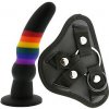 Dream Toys Colourful Love Strap On Solid Dream Toys Colourful Love Strap On Solid