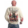 Yakuza mikina pánska bez kapucne Hurt PB 27031 bone white béžová