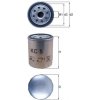 Palivový filter MAHLE KC 5 KC 5 Palivový filter MAHLE KC 5 KC 5