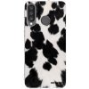 Picasee silikónový prehľadný obal pre Huawei P30 Lite - Black Moo Picasee silikónový prehľadný obal pre Huawei P30 Lite - Black Moo
