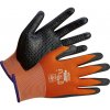 LUX-TOOLS Pracovné rukavice čierno-oranžové veľ. 9 LUX-TOOLS Pracovné rukavice čierno-oranžové veľ. 9