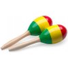 Stagg Drevené maracas Reggae 29 cm