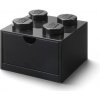 LEGO® stolové box 4 so zásuvkou 15,8 x 15,8 x 11,3 cm čierna LEGO® stolové box 4 so zásuvkou 15,8 x 15,8 x 11,3 cm čierna