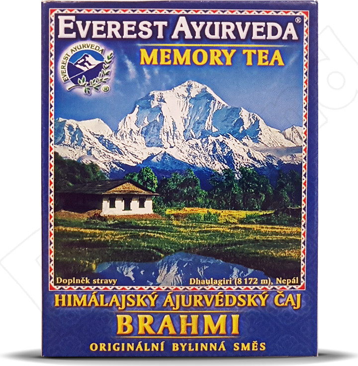 EVEREST AYURVEDA BRAHMI ajurvédsky čaj na pamäť a mozgovú činnosť 100 g