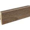 Soklová lišta Skandor dub bronz FU60L 19x58x2400 mm Soklová lišta Skandor dub bronz FU60L 19x58x2400 mm