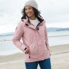 Blancheporte Nepremokavá bunda s fleecovou podšívkou ružovosivá