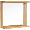 Hübsch Zrkadlo v dubovom ráme Base Natural 50 × 35 cm Hübsch Zrkadlo v dubovom ráme Base Natural 50 × 35 cm