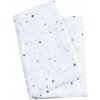Prem Mušelínová zavinovacia plienka Hviezdičky 71 biela Bavlna 120x120 cm Prem Mušelínová zavinovacia plienka Hviezdičky 71 biela Bavlna 120x120 cm